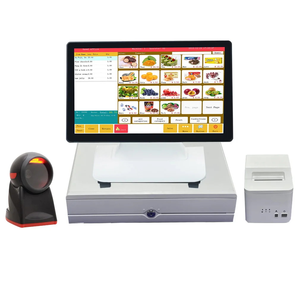 Touch Screen Cash Register For Small Business Android Pos Terminal Cash Register Pos Systems Windows 10 Touch Screen