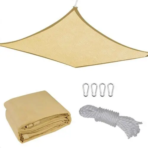 10' X 13' Shade Sails Triangle or square Shade Sail Cloth Sun Net