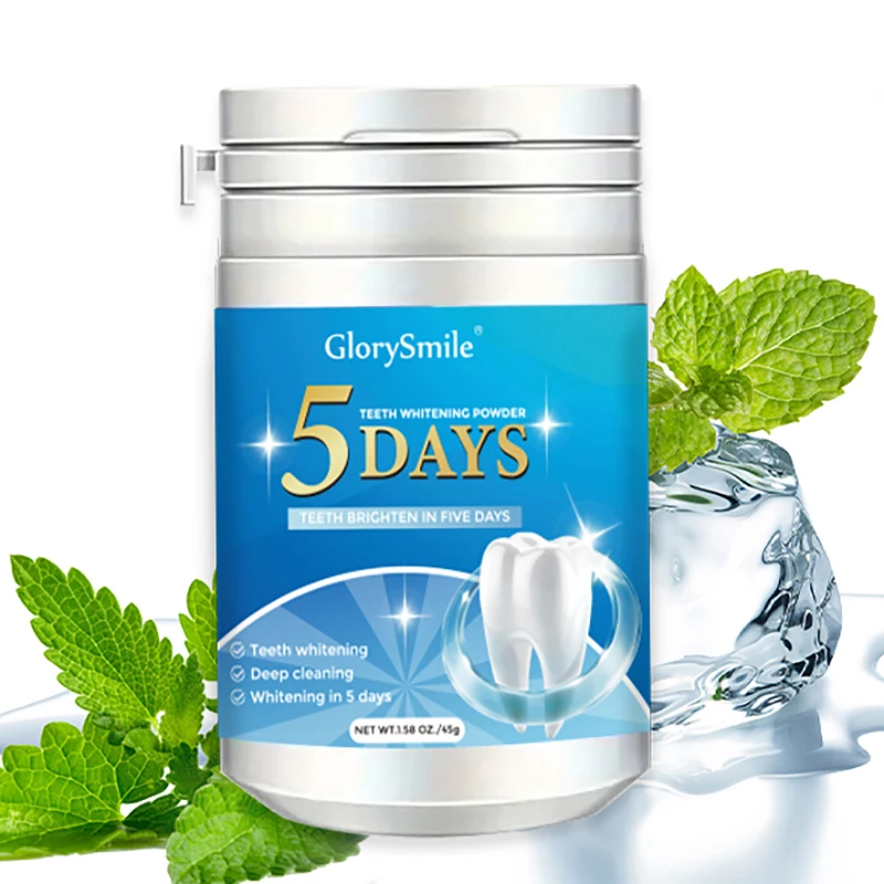 Glorysmile Teeth Whitening Powder 45g - Professional Oral Cleaning
