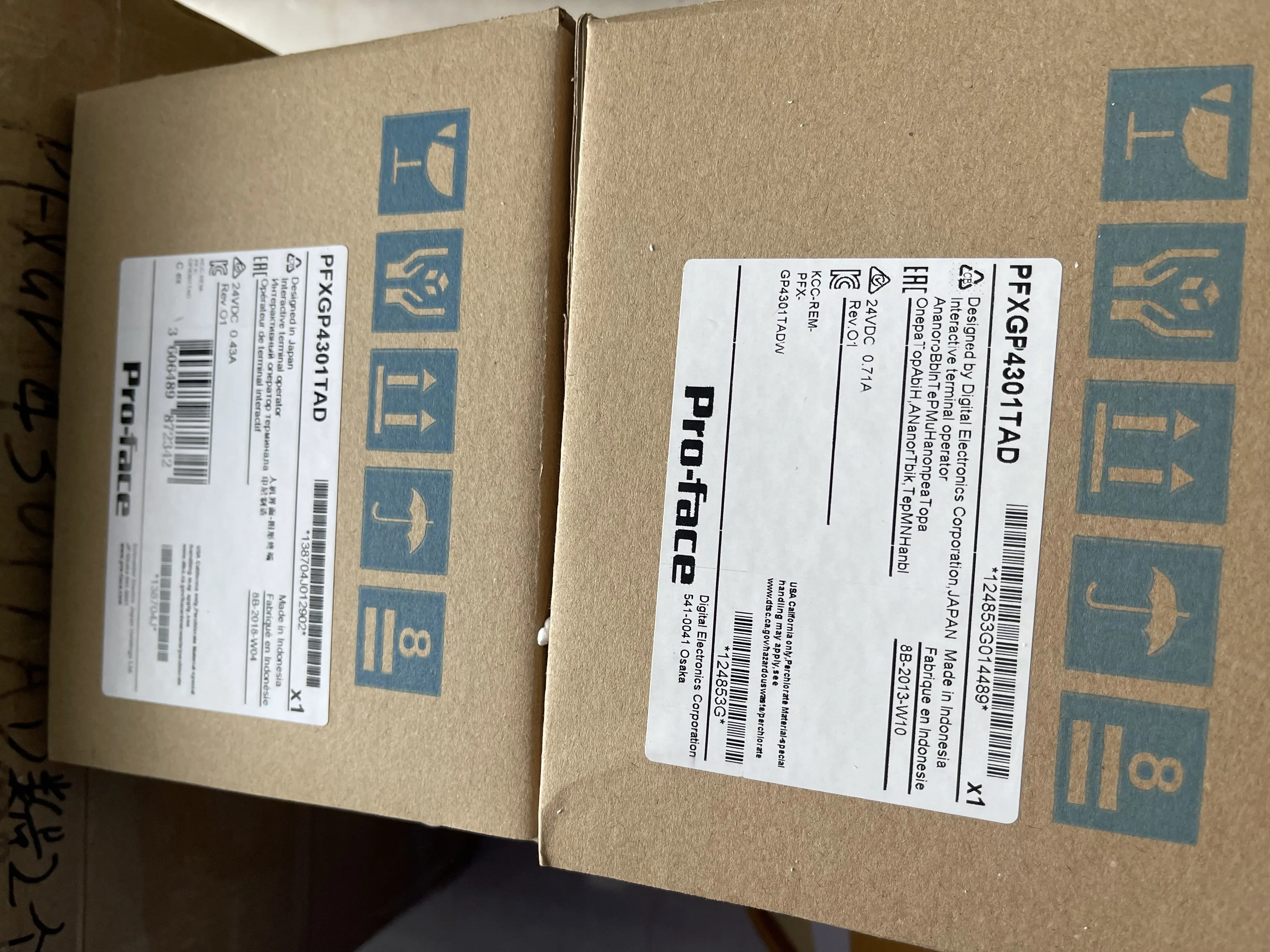 Pro-face HMI Human Machine Interface PFXGP4301TAD Pro-face HMI Human Machine Interface PFXGP4301TAD