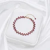 Garnet-round beads