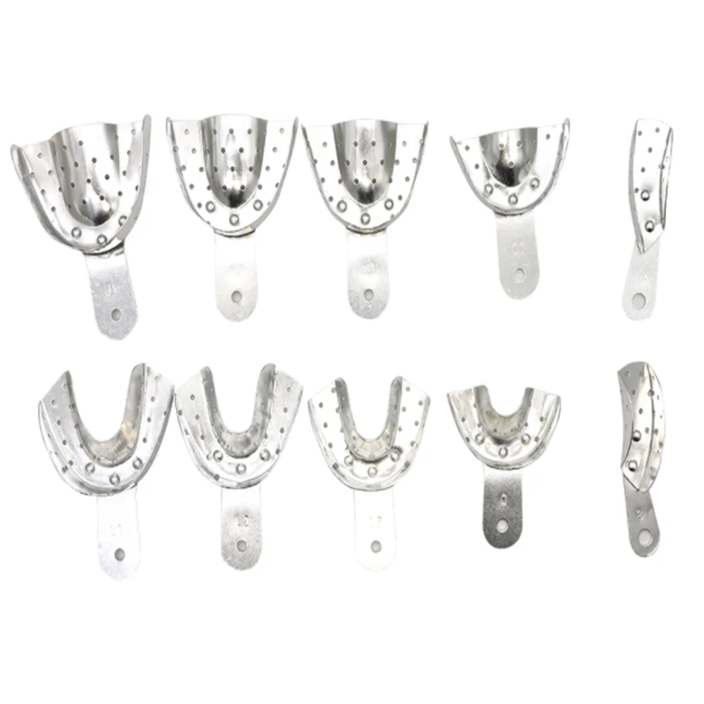 Vassoi Dentista 8 Quadranti Vassoi Per Impronte Dentali JMU Perforati Autoclavabili 861452 - Foto 6