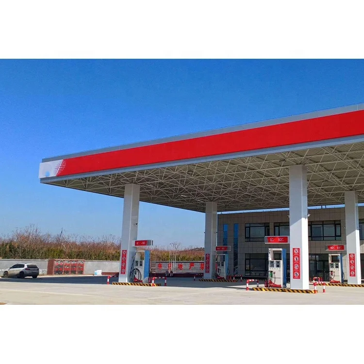 Modern Steel Structure Gas Station Building Buy Gas Station Steel