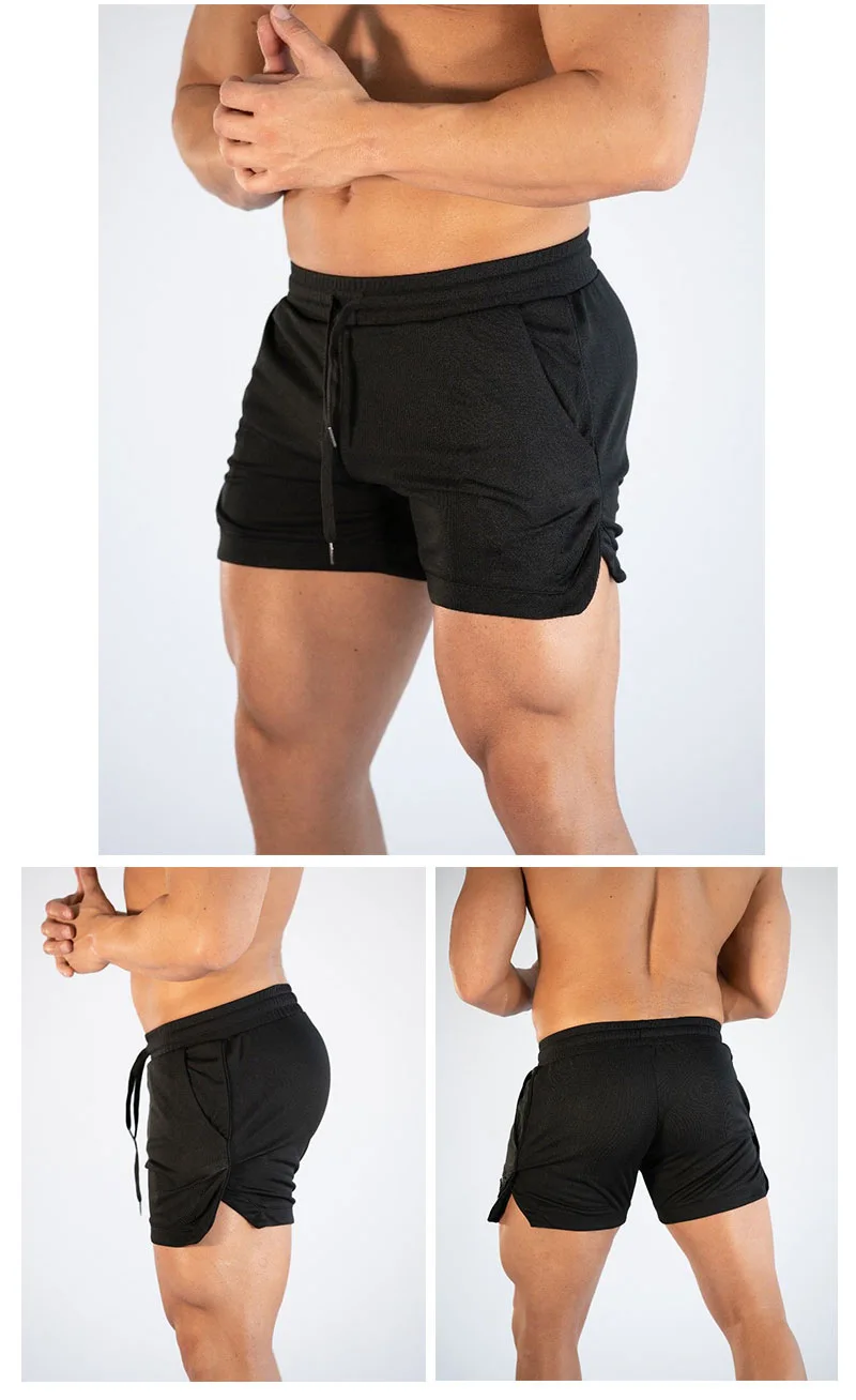 Custom Private Label Casual Quick Drying Shorts Summer Gym Sport Athletic Men Shorts With Pocket476_voghion.com