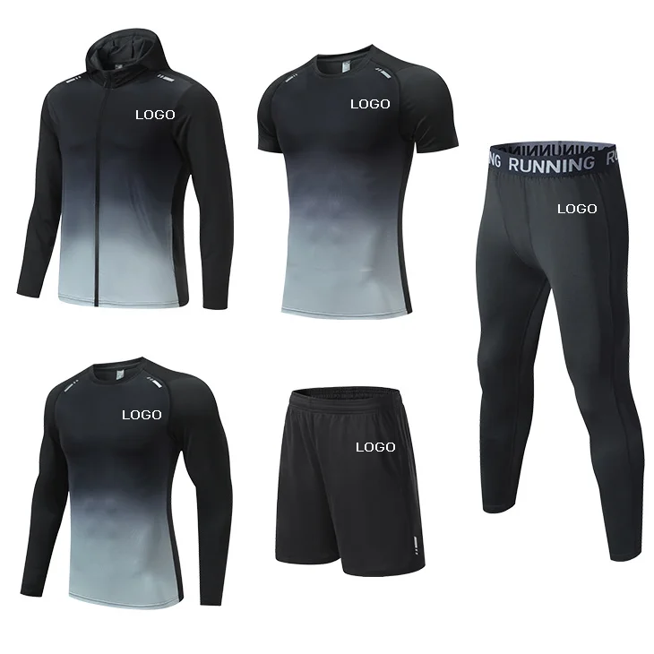 Custom Sublimation Printed Rash Guard Suit Gym Men Compression Shirts