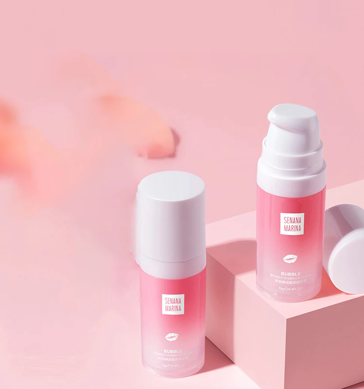 ওইএম SENANA মেরামত, হালকা করা, আর্দ্রতা প্রদান, এক্সফোলিয়েট করা, ঠোঁটের রেখা ফ্যাড করা কেয়ার বাবল স্ক্রাব ক্রিম লিপ মাস্ক