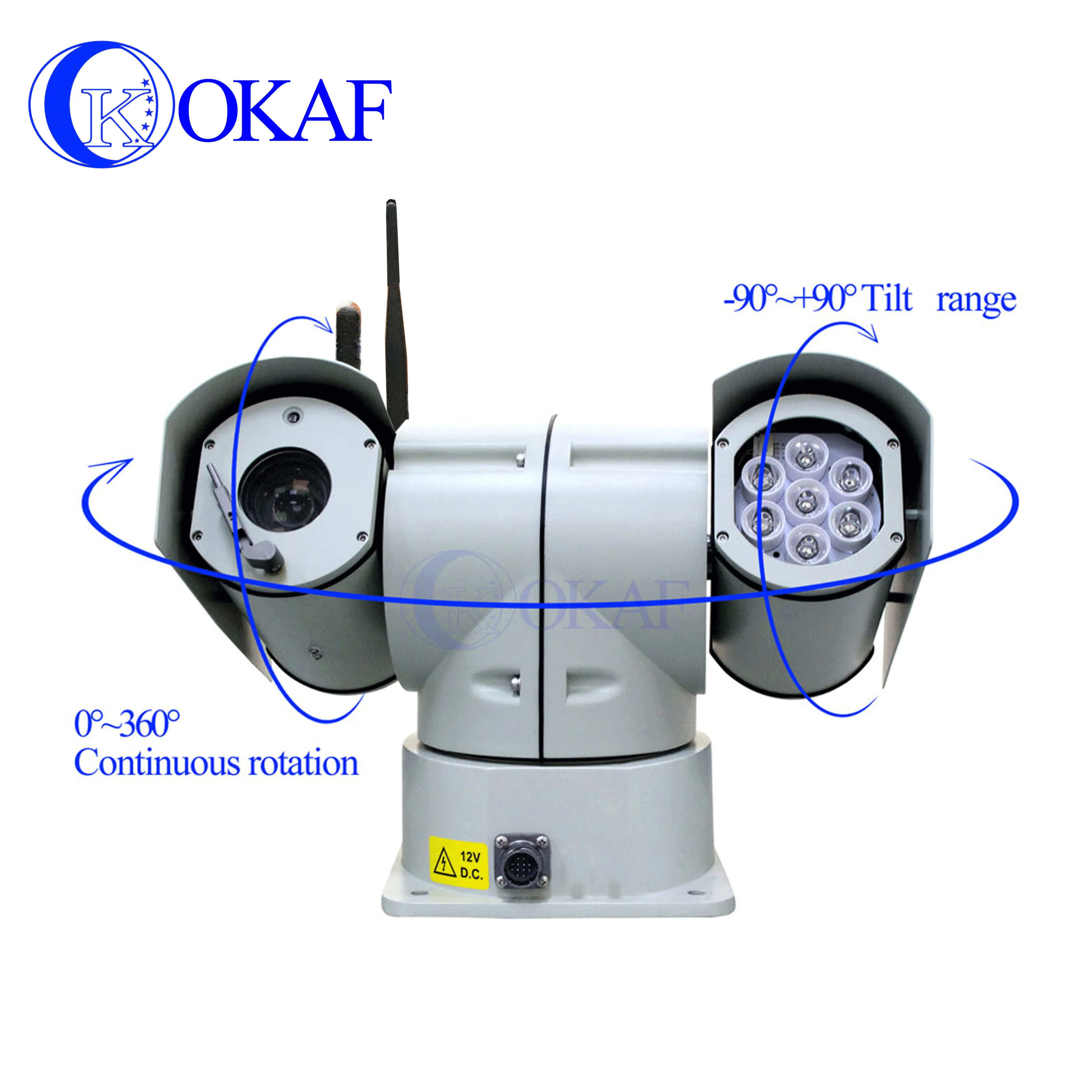 Vehicle Mounted 4G PTZ Camera High Definition 1080P 20x Optical Zoom Mobile Surveillance Outdoor Security CCTV Camera