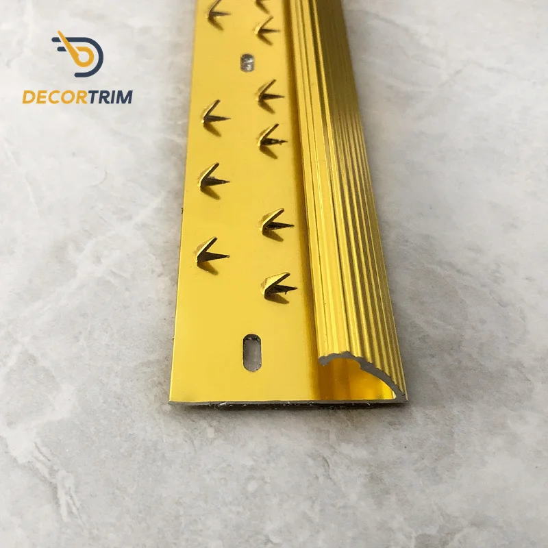 Prolink Metal Factory YJ-155 Flooring Accessories Durable High Quality Aluminum Metal Carpet Edge Trim