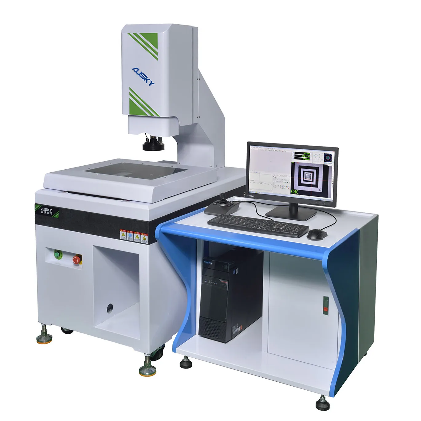 High Precision 2D 3D Optical Measuring Machine CNC Optical Comparator Tolerance Measurement Vision Inspection Optics Instrument