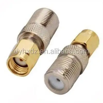 RF coaxial coax adapter rp-sma male to f type female rp-sma to f type adapter