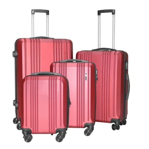Custom 4-Piece ABC Aluminium Luggage Set 16/20/24/28 Female Travel Suitcases with Spinner Wheels Size-Fit for Girls' Trips