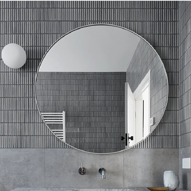 Factory Custom Modern Glazed Porcelain Finger Strip Mosaic Tile Luminous Accents for Bathroom Kitchen Hotel Backsplash Wall