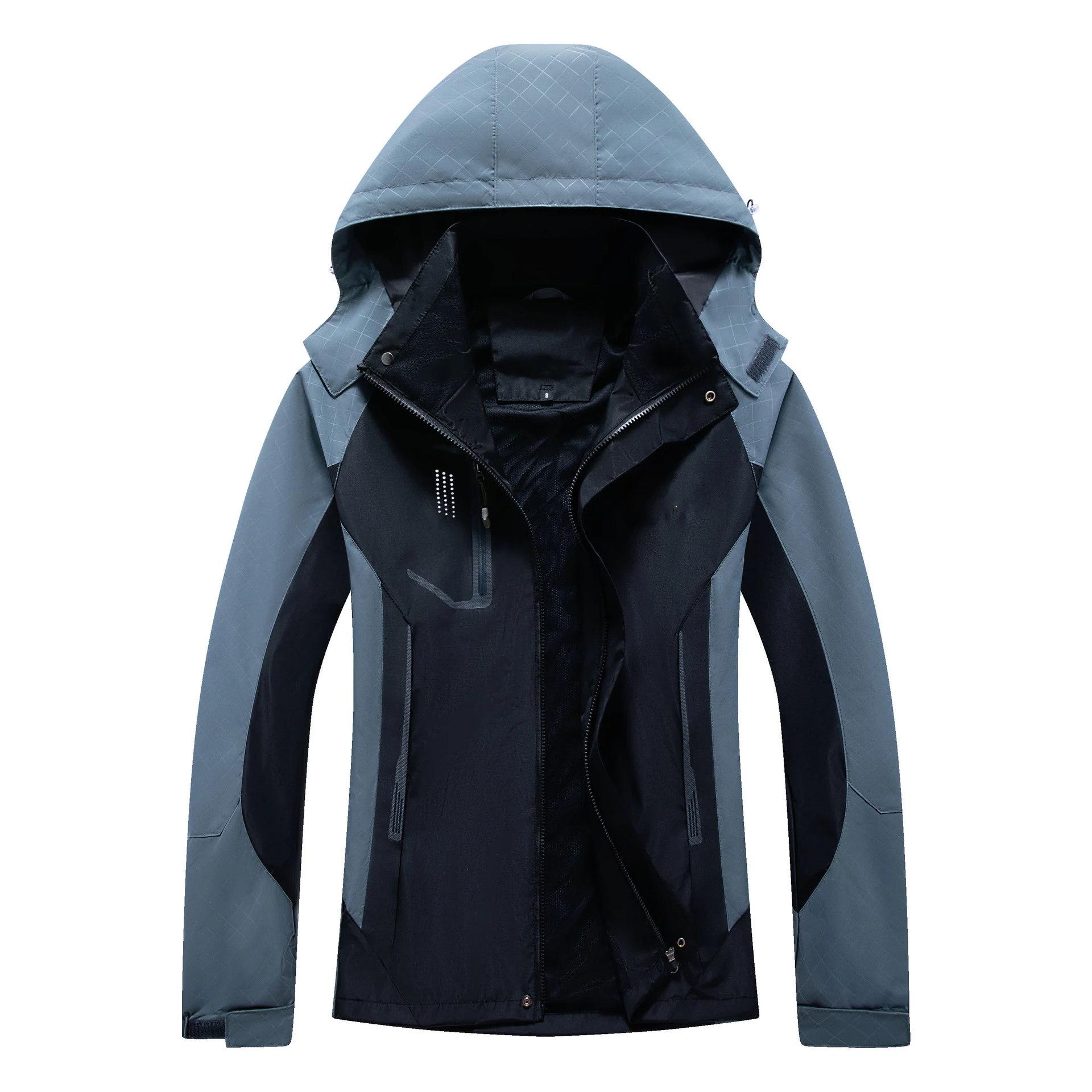 Rainproof Windbreaker With Zipper 