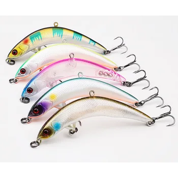 4g 7.5g Floating Fresh Water Sea Fishing Minoan Swimming Curved Crooked Turn Curve Jackall Pikupiku 65/78 Fishing Lures – Lure – view 2