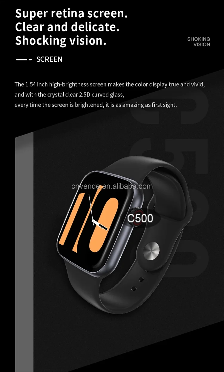 C500 Plus Smart Watch With Sim Card Slot Reloj Inteligente With Heart Rate  Monitor I6 Fence Bubble Watch Surface - Buy C500 Plus Smart Watch With Sim  Card Slot,Reloj Inteligente With Heart