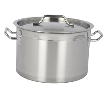 Custom Hot Sales Cooking Soup Pot Stainless Steel Pot Induction Cooker Stainless Steel Cookware Soup Pot