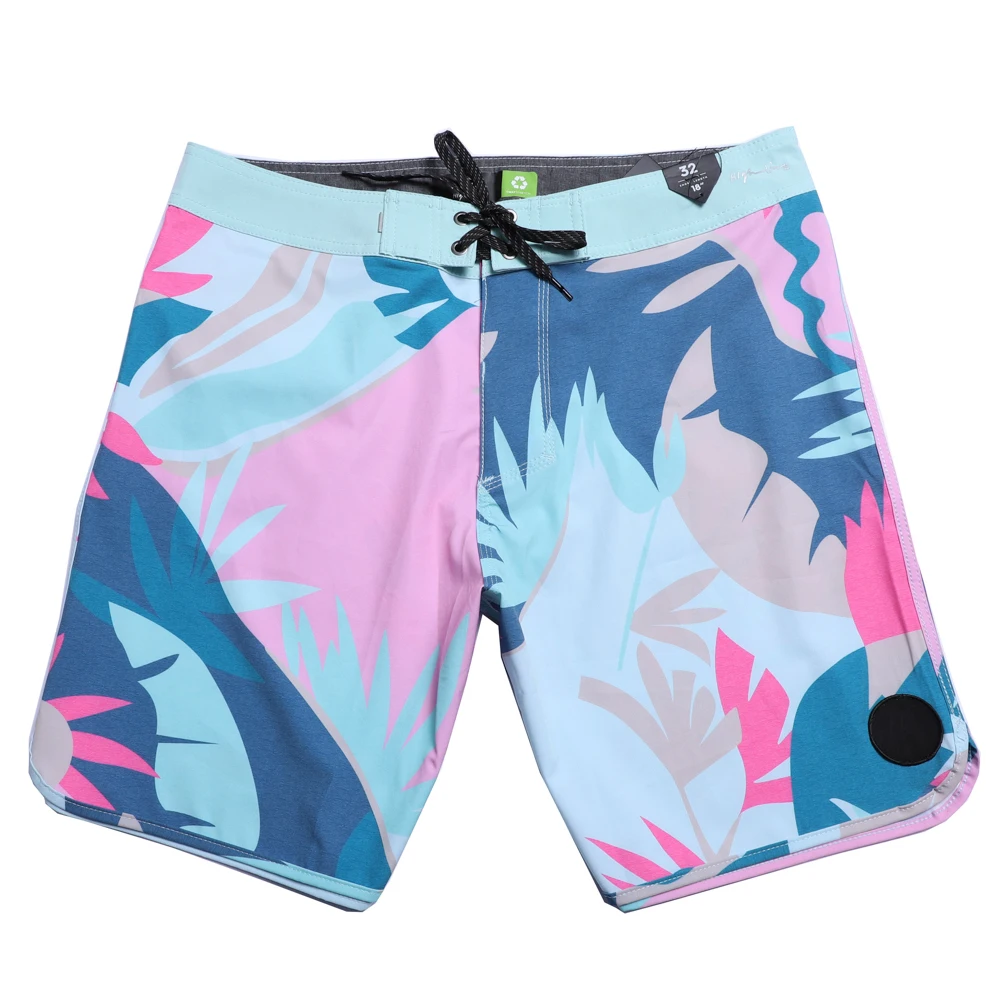 Pantaloncini da surf e pantaloncini da surf da uomo elasticizzati in 4 direzioni ad asciugatura rapida da uomo Custom Wholesale Custom Beach Fiess Adults757_voghion.com