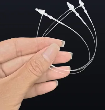 Loop Lock Pins Tag Pins PP Plastic for Garment Packaging Loop Pins 3 Inch 5 Inch 7 Inch 9 Inch 1000pcs/lot