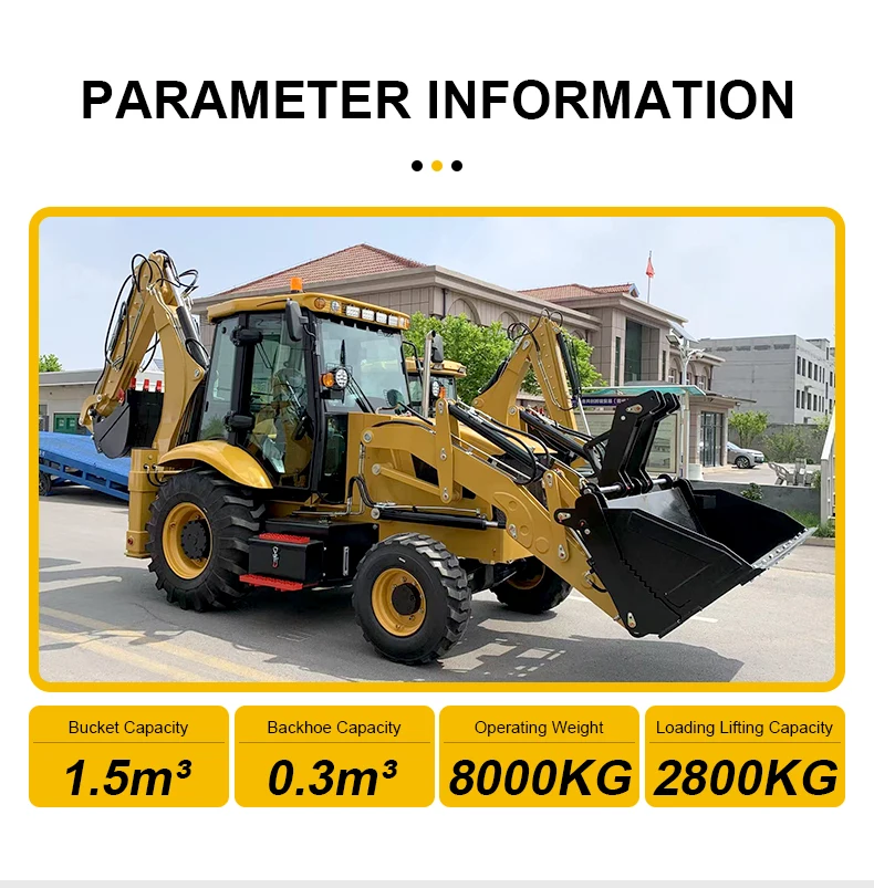 Loading Backhoe Used 4x4 Mini Loader Backhoe With 3 Ton Rated Load Good Condition Plc ...
