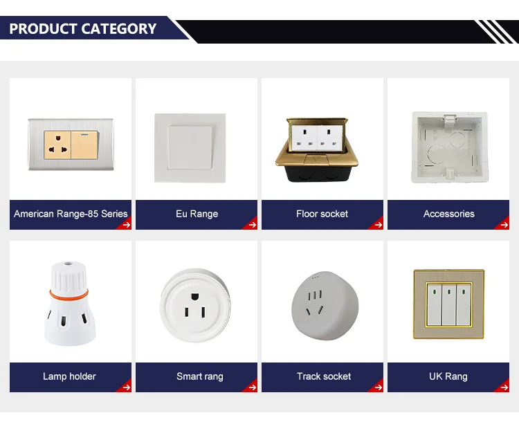 VNX Switched Socket 13A Socket Wall Light Switch With Neon 3/6pin Universal Outlet