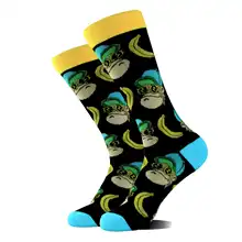 High Quality Customizable Funny Animal Cotton Sports Socks Cute Knitted Sweat-Absorbent Socks  Unisex Daily Use