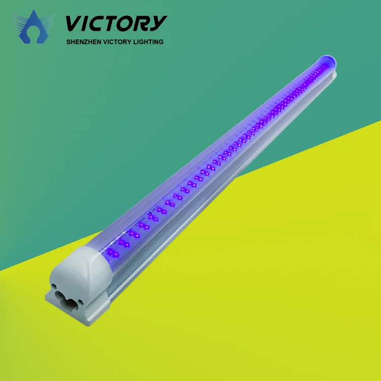 Лидер продаж в Китае, УФ-Светодиодная трубка для офиса, отеля, 395-400 нм, 365 нм, Уфа-лампа для отверждения клея