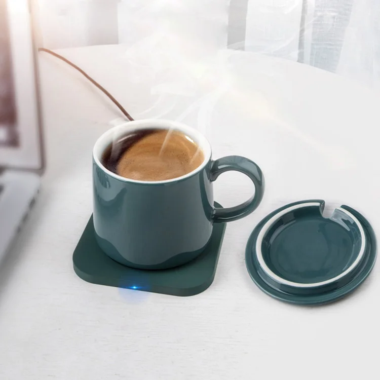 Special Promote Gift Smart Mug Warmer Wireless Heated Coffee Cup