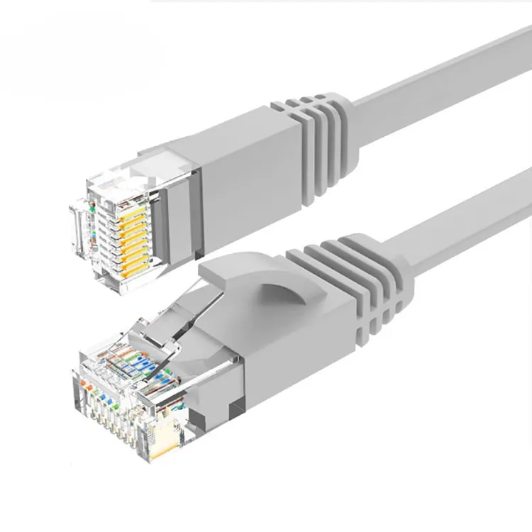 Fast Supply Flat Stp Ftp Shielded Patch Cord Speed Ethernet Cable Booster Cat7 Slim Ethernet Cable 1.5 Meters
