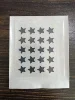 20 pcs black star