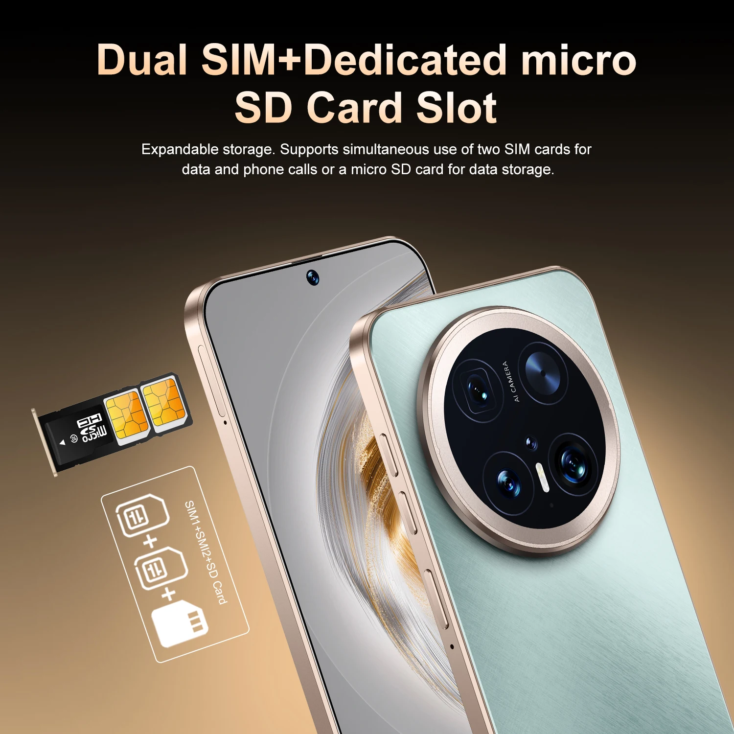 Dual Camera Selfie Camera Mobile Phone Vivo V23 Pro Double Selfie