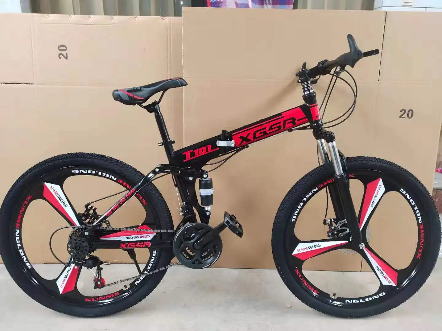 新品未開封 Bicycle Jumbo Index 6個セット 29inch Folding Mountain Bike - 21speed Disc Brake Bicycles