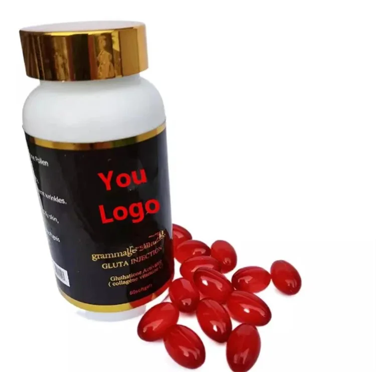 glutathione 1500mg skin lightening capsules Liposomal l Softgel Capsule Supplement Whitening Private Label Free of-Artificial Flavors