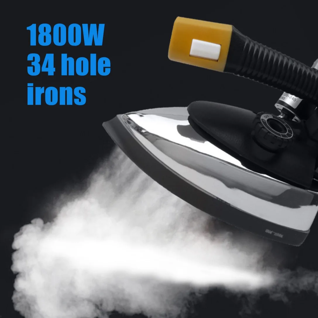 1800w 94a Steam Iron With Water Tank Industrial Steam Iron For Garment