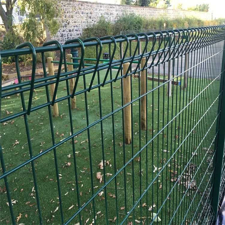 BRC Fence Welded Wire Mesh Low Various Options Hot Dip Galvanized PVC Coated Gate Highway Fencing Iron PE Steel FSC Certified