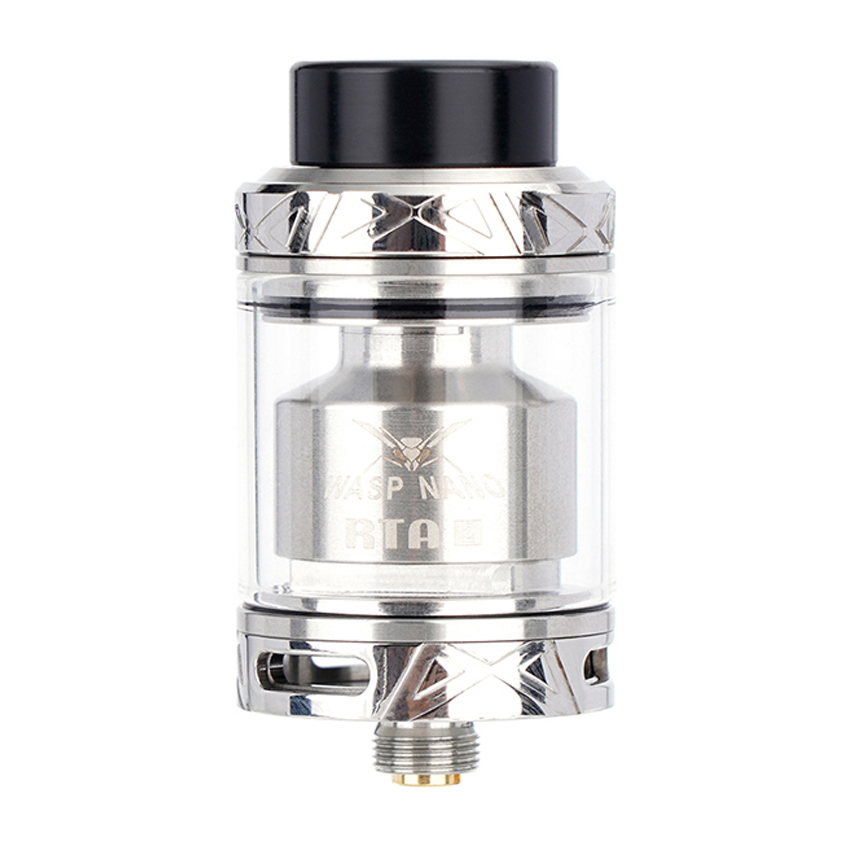 Электронная сигарета vape tank kit oumier wasp nano v2 rta для выбора предпочтений воздушного потока, максимизации вкуса