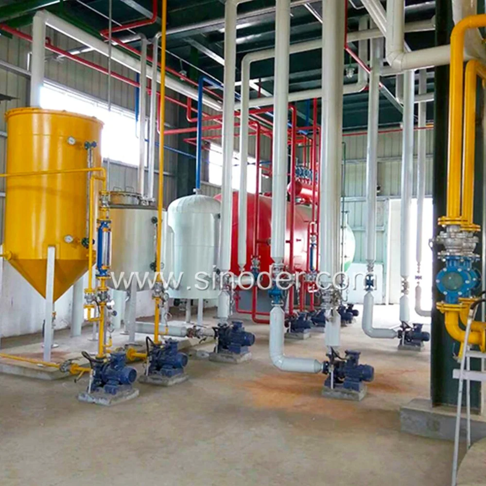 Автоматическая линия по производству масла нефтеперерабатывающий завод машина для переработки растительного