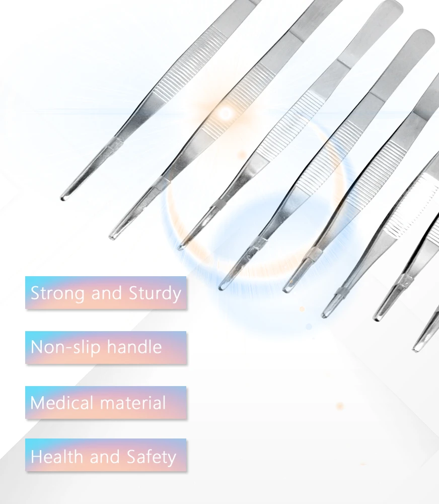 New Arrival 14cm Stainless Steel Instruments Surgical Tweezers Buy