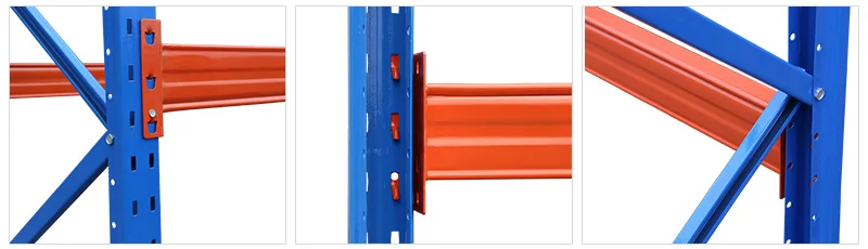 Metal Heavy Duty Beam Pallet Gravity Flow Storage Racks Industrial Storage Equipment