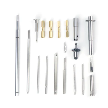 Customized OEM Precision CNC Automatic Lathe Aluminum Brass Stainless Steel milling and Turning part pin and shaft