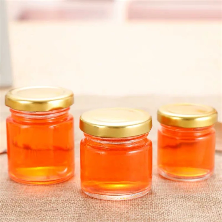 Mini Empty 25g Marmalade Jar 25ml Glass Jam Bottle With Lid Buy High