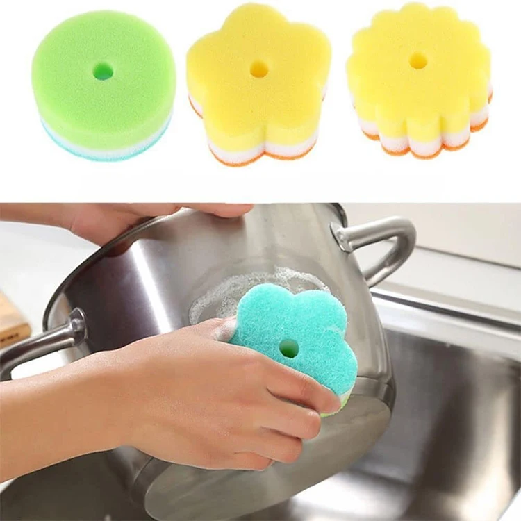 High Quality Durable Kitchen Cleaning Scrubber Sponge Absorbent Recycle ...