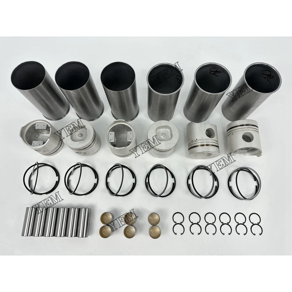 For Isuzu 6BB1 Cylinder Liner Kit Engine Diesel Engine Spare Parts 3