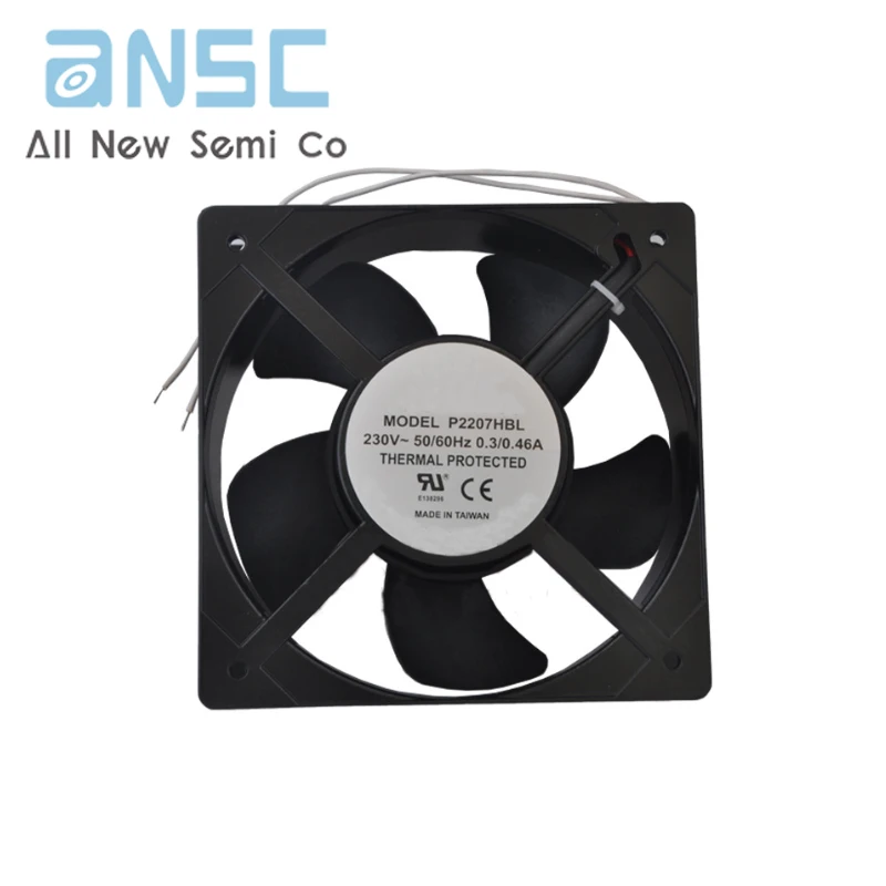 Original Axial flow fan P2207HBL 220VAC 20572 0.3/0.46A Industrial AC cabinet cooling fan