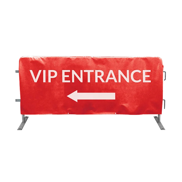 Двухсторонний принт и сетчатая ткань для легкой посадки, баннеры с печатным барьером, защитный чехол для дорожной безопасности