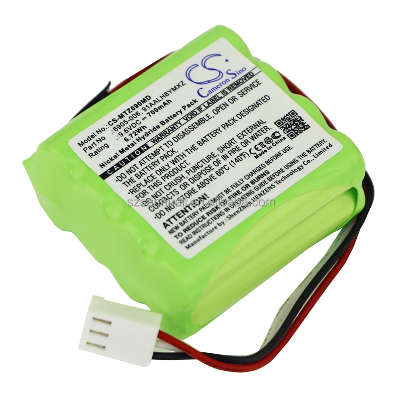 Alibaba.com: Cameron Sino 6905-006 700mA Replacement Battery