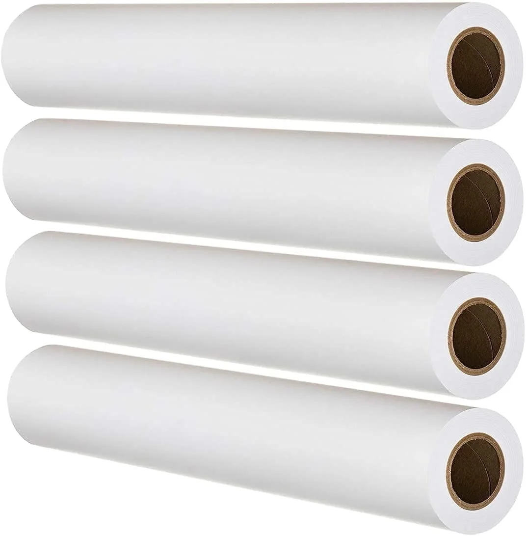 A0 A1 White Drawing Paper / Plotter Paper Roll 80gsm for CAD Plotting