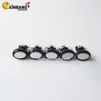 Manufacturer Supplies 12V LED Flat Oval Button Suitable for Arcade Game Machines