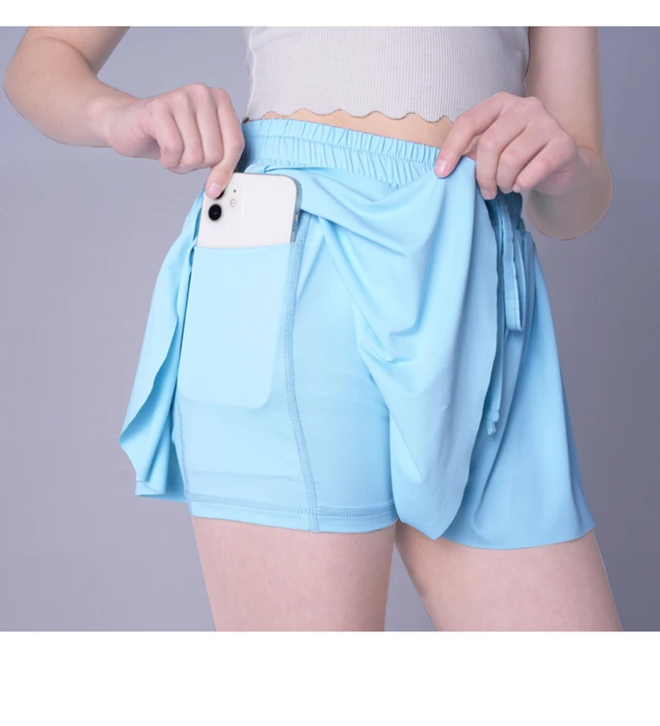 Vk Girls Athletic Flowy Shorts With Inner Pockets Butterfly Running