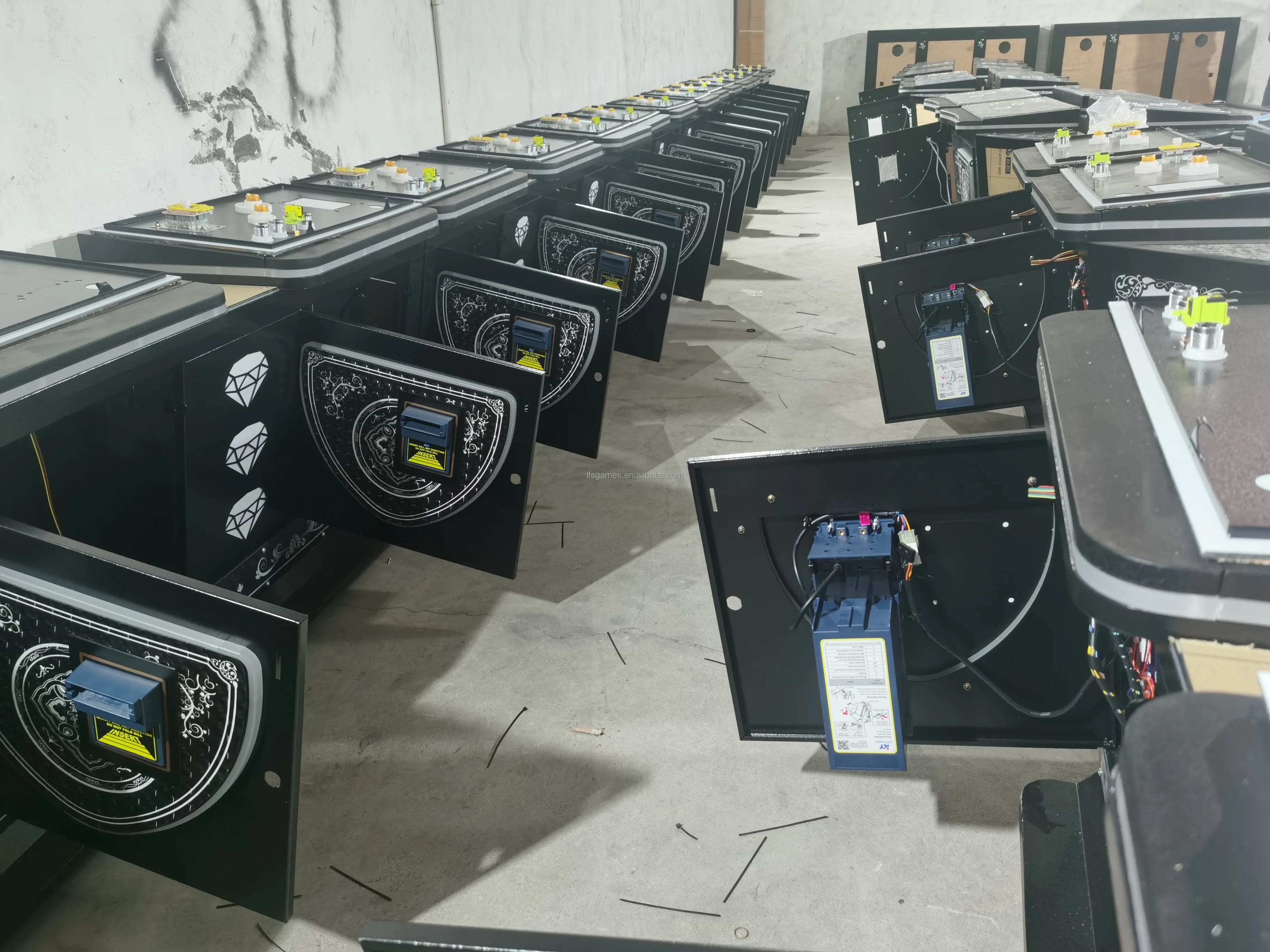 10 Players 85' Fishing Table Game Machine Fish Games Usa Ocean King