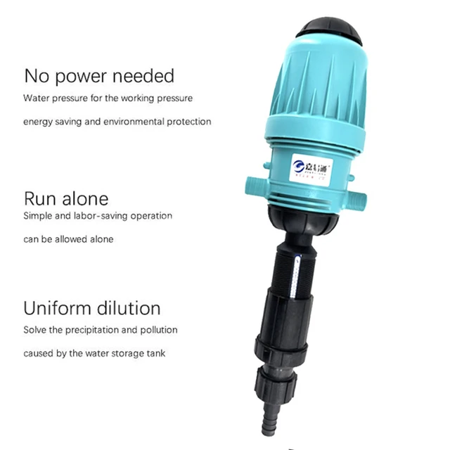 Auto Scaling Piston Pump Venturi Injector for Fertilizer Spreaders